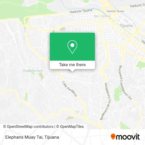 Elephans Muay Tai map
