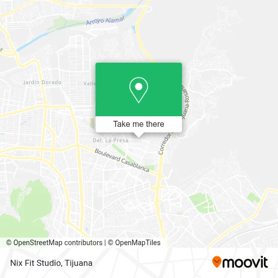 Nix Fit Studio map