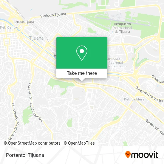 Portento map