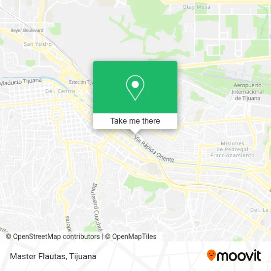 Master Flautas map