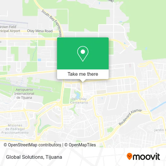 Global Solutions map