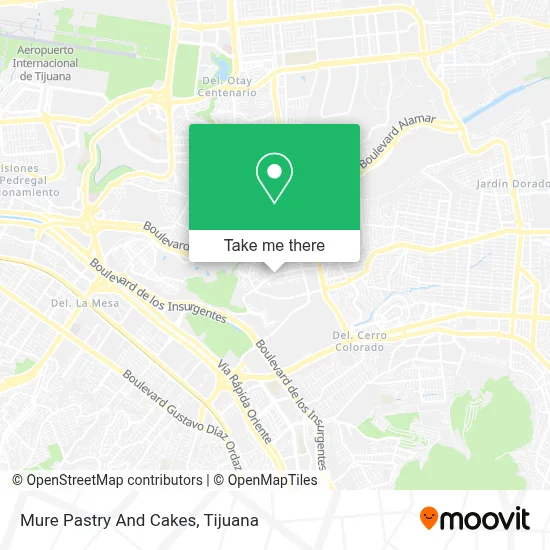 Mure Pastry And Cakes map