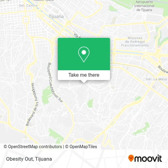 Obesity Out map