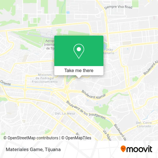 Materiales Game map