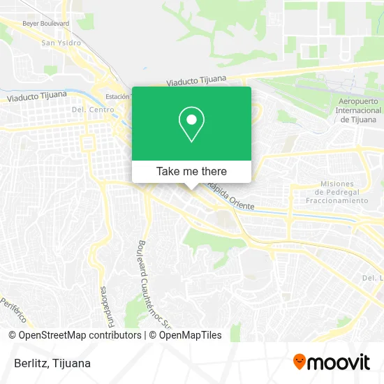 Berlitz map