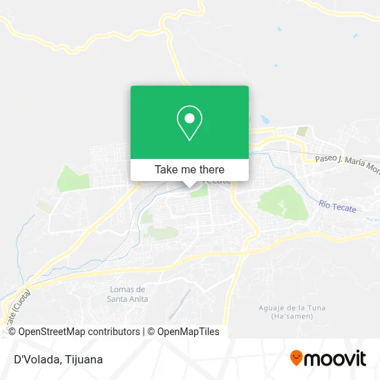 D'Volada map