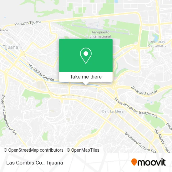 Las Combis Co. map