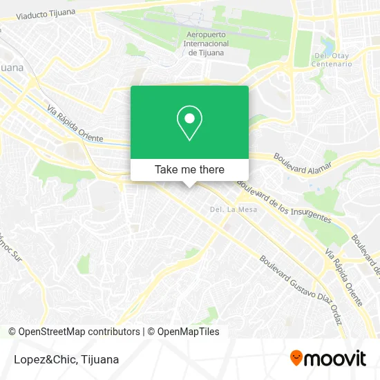 Lopez&Chic map