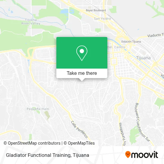 Gladiator Functional Training map