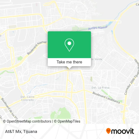 At&T Mx map