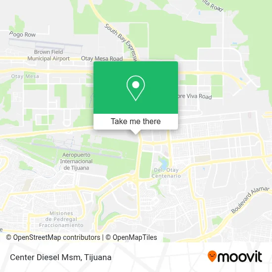 Center Diesel Msm map