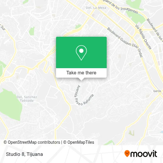 Studio 8 map