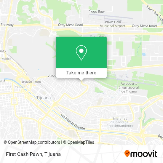 First Cash Pawn map