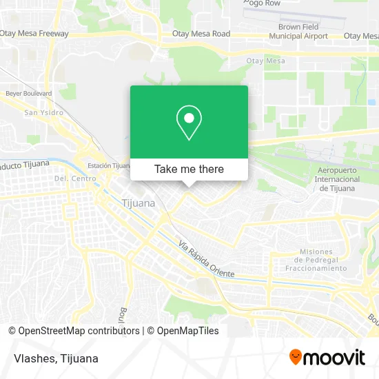 Vlashes map