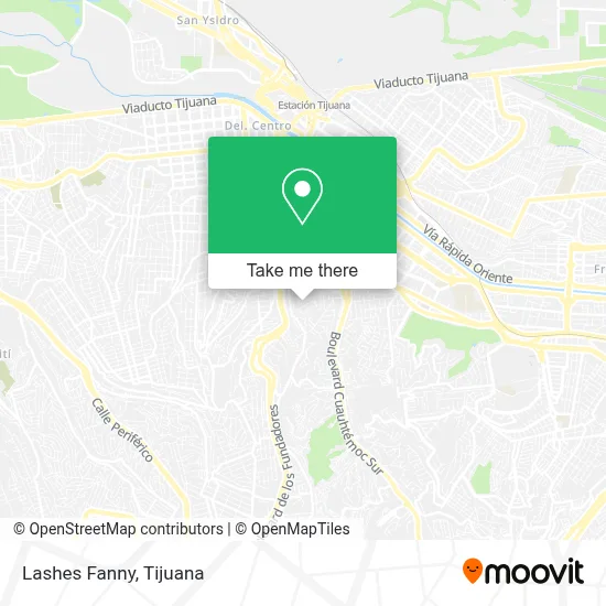 Lashes Fanny map