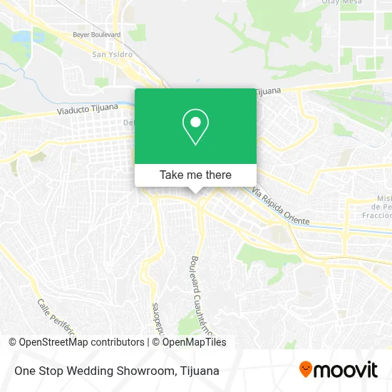 One Stop Wedding Showroom map