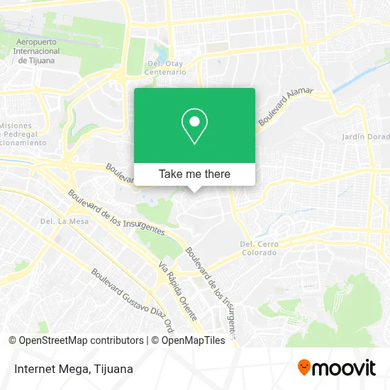 Internet Mega map