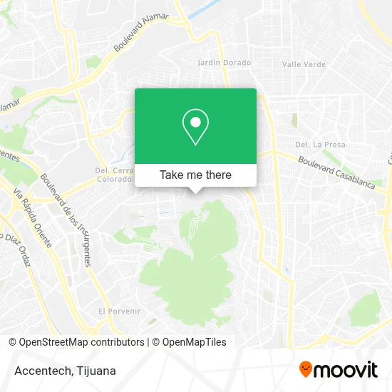 Accentech map