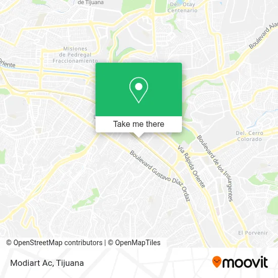 Modiart Ac map
