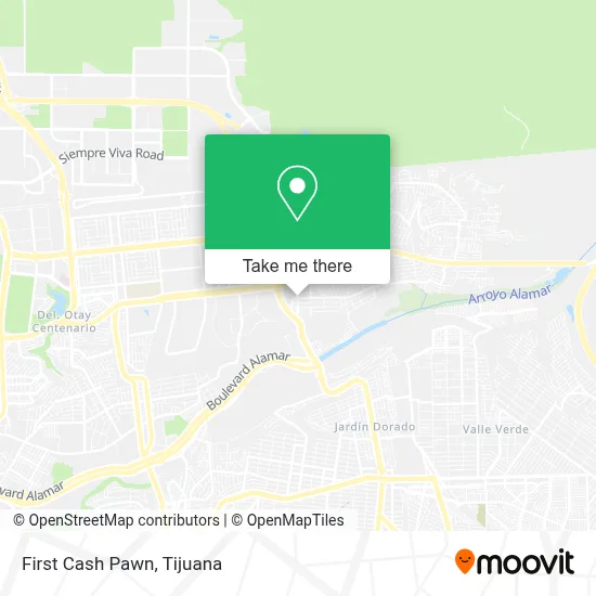 First Cash Pawn map