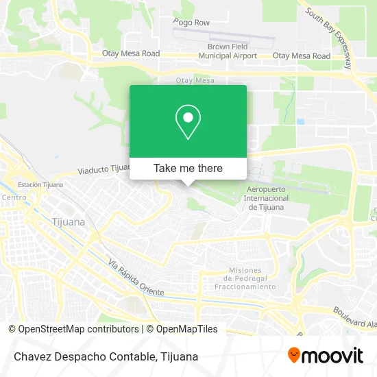 Chavez Despacho Contable map
