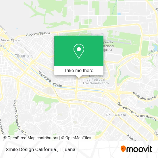 Smile Design California. map