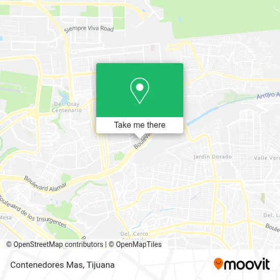 Contenedores Mas map