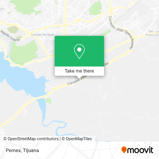Pemex map