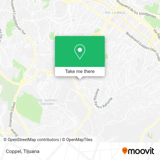 Coppel map