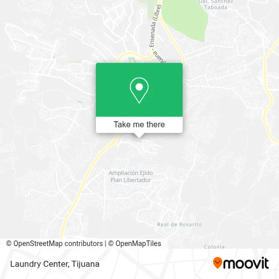 Laundry Center map