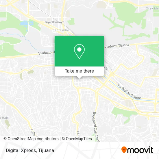 Digital Xpress map