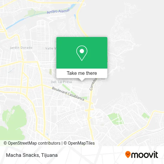 Macha Snacks map