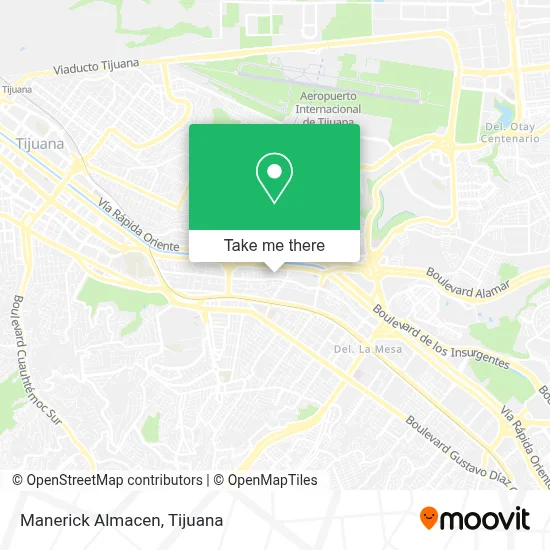 Manerick Almacen map