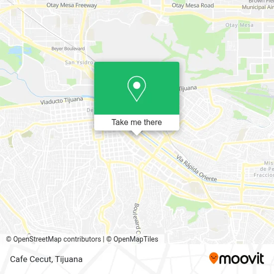 Cafe Cecut map