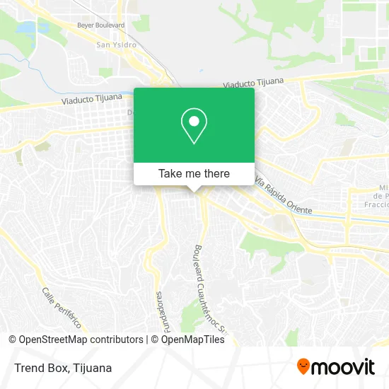 Trend Box map