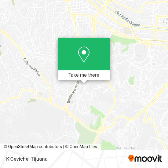 K'Ceviche map