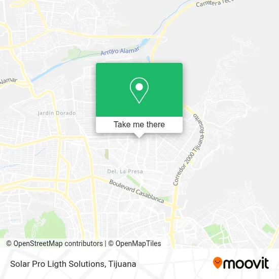 Solar Pro Ligth Solutions map