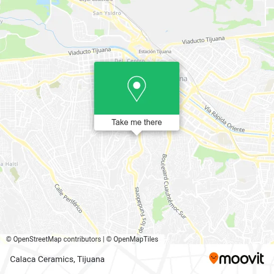Calaca Ceramics map