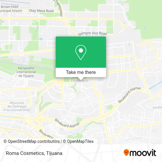 Roma Cosmetics map