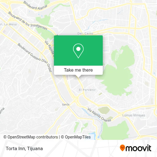Torta Inn map