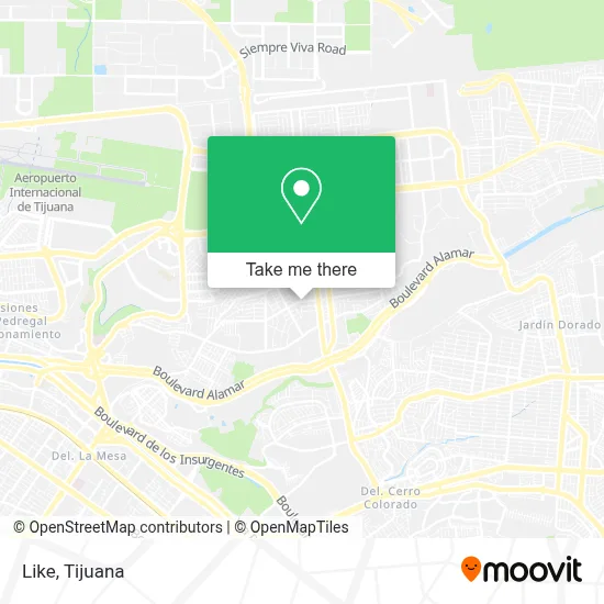 Like map