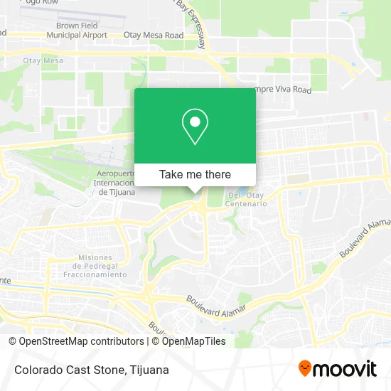 Colorado Cast Stone map