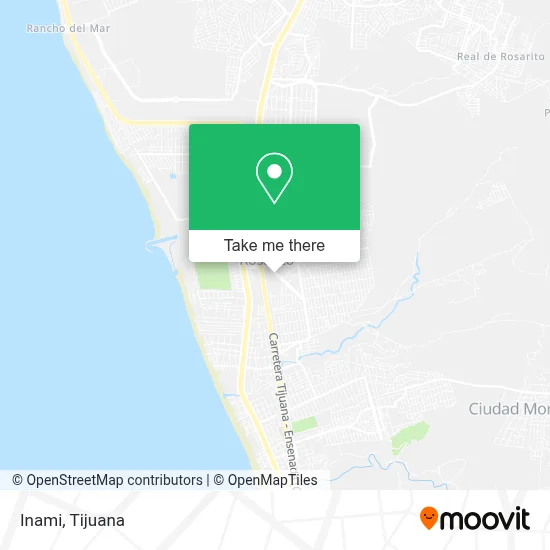 Inami map