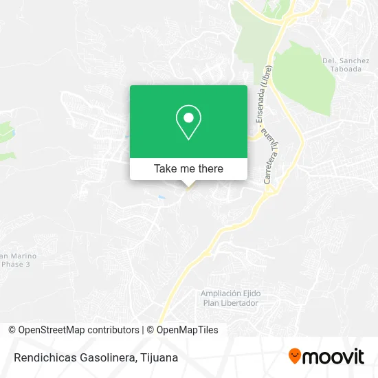 Rendichicas Gasolinera map