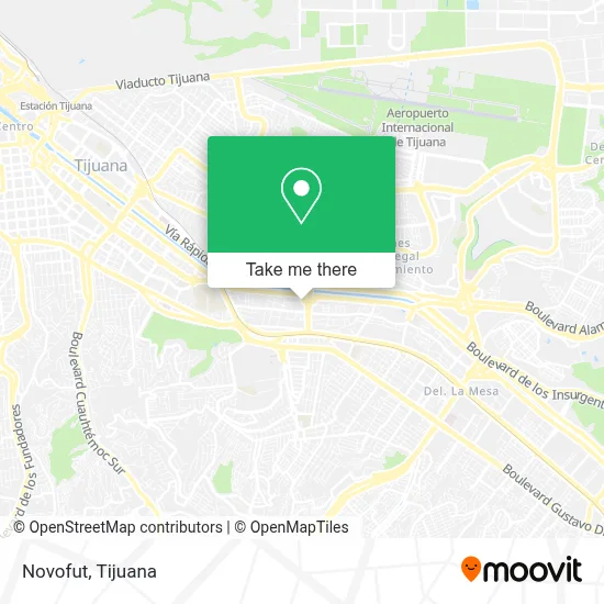 Novofut map