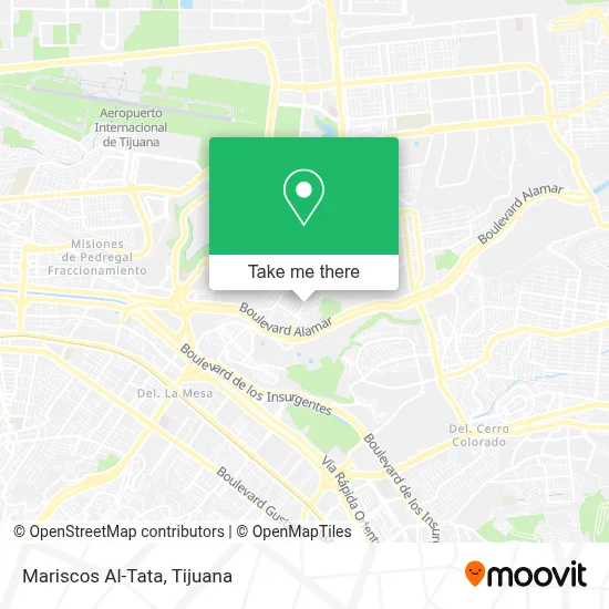 Mariscos Al-Tata map