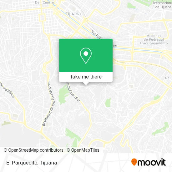 El Parquecito map