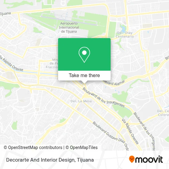 Decorarte And Interior Design map