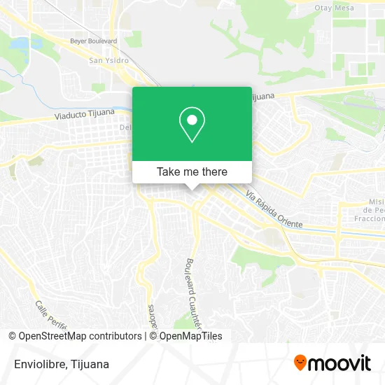 Enviolibre map