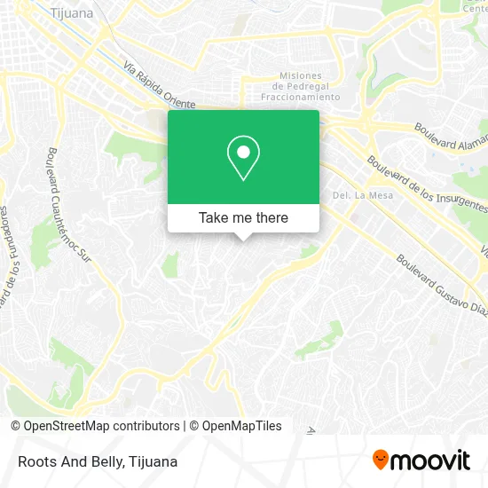 Roots And Belly map